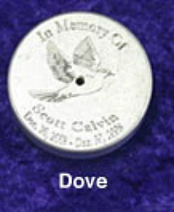 Dove Wind Chimes Urns