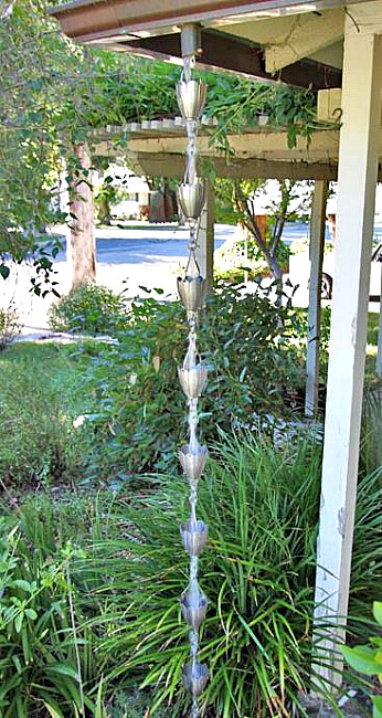 Replace Your Old Gutter Downspouts with Our Decorative Rain Chain Cups